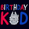 Women's Star Wars Millennium Falcon Birthday Kid T-Shirt - 2 of 4