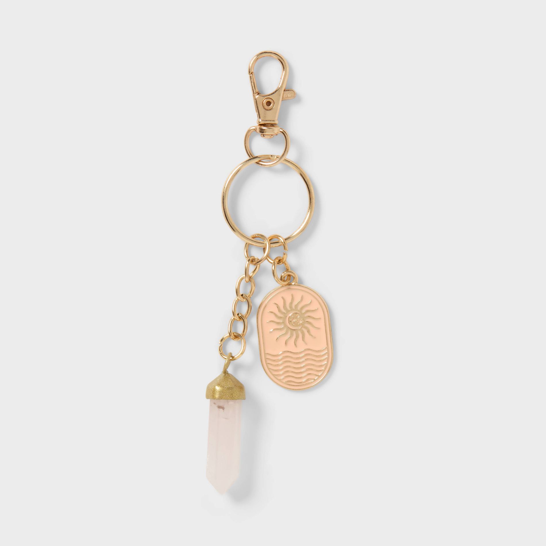 Keychain with Charm White - Spritz™