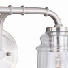 Vaxcel Toledo 2 - Light Vanity in  Satin Nickel - 4 of 4