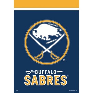 Briarwood Lane Buffalo Sabres House Flag NHL Licensed 28" x 40" - 1 of 4