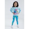 Pinkfong Baby Shark Girls Pullover Fleece Sweatshirt and Pants Outfit Set Toddler - 2 of 4