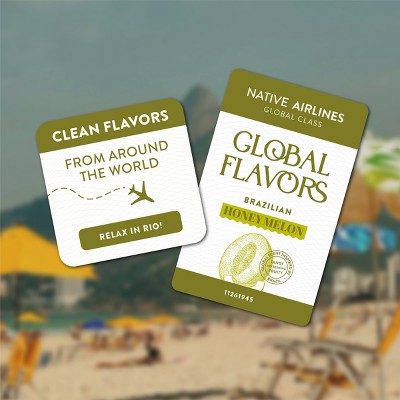 Native Limited Edition Global Flavors Sulfate-Free Body Wash - Brazilian Honey Melon - 18 fl oz