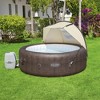 Bestway SaluSpa Windproof UV Protection Sun Shade Canopy Attachment Accessory with Mesh Windows for Round Inflatable Hot Tub Spas (Canopy Only) - 4 of 4