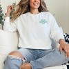 Embroidered In My Showgirl Era - Women's Garment Dyed Graphic Sweatshirt - 3 of 4