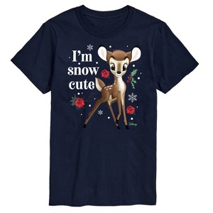 Men's - Disney - Christmas - I'm Snow Cute Short Sleeve Graphic T-Shirt - 1 of 4