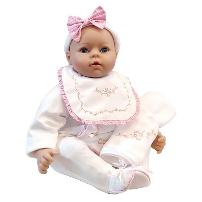 The Affiliates Soft Body 18" Addison Doll with Sleeper Set and Blanket