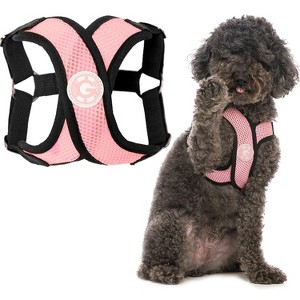 Gooby Comfort X Step in Harness Pink, Medium - 1 of 1