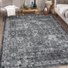 Washable Area Rugs for Living Room Boho Large Soft Floor Rug Indoor Non Slip Carpet - 4 of 4