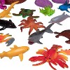 Ocean Life Sea Animal Action Figures 30pc Pack - Giant Bucket of Marine Animals Toy Playset - 4 of 4