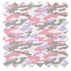 Bacati - Jungle Safari Girls Lilac/Coral Muslin 6 pc Crib Bedding Set with Crib Musical Mobile - 3 of 4