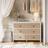 47" Dresser for Bedroom, Fluted Chest of Drawers with Storage for Closet, Bedroom, Hallway, Entryway - 2 of 4