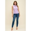 WEST K Women's Maris Cowl Neck Sleeveless Blouse - 4 of 4