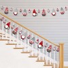 Big Dot of Happiness Christmas Gnomes - Holiday Party Decorations - Clothespin Garland Banner - 44 Pc - 2 of 4