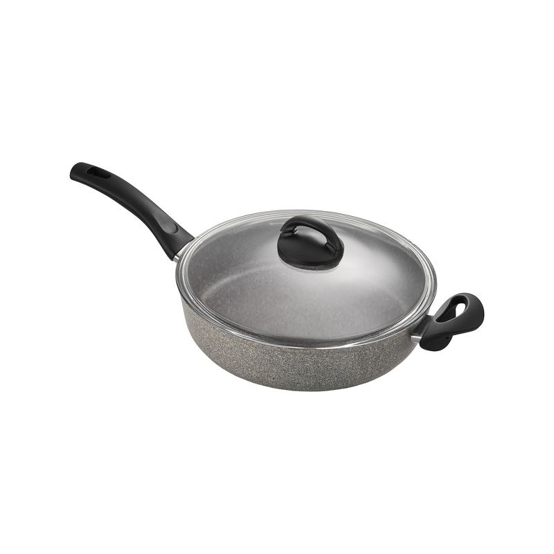 BALLARINI Parma by HENCKELS Forged Aluminum Nonstick Saute Pan with Lid, Made in Italy, 4 of 6