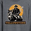 Men's - Yellowstone - Rip Rideing Horseback Long Sleeve Graphic T-Shirt - 2 of 4