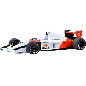 McLaren Honda MP4/6 #1 Ayrton Senna 2nd Place Formula One F1 Japanese GP (1991) (without McLaren Logo) 1/18 Model Car by Autoart - 1 of 4