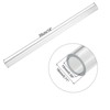 Unique Bargains Lamp Lantern Water Cooling System Acrylic Round Pipes Clear 2 Pcs 14" - 2 of 4