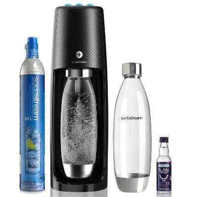 SodaStream One Touch Black Bundle with Bubly
