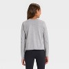 Girls' Seamless Long Sleeve Round Neck T-Shirt - All In Motion™ - 2 of 3