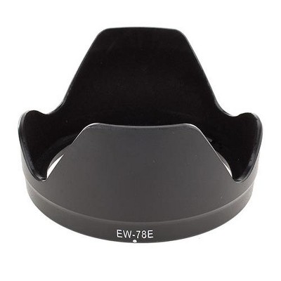  Adorama Dedicated Lens Hood for Canon EF-S 15-85mm f/3.5-5.6 USM Lens (EW-78-E) 