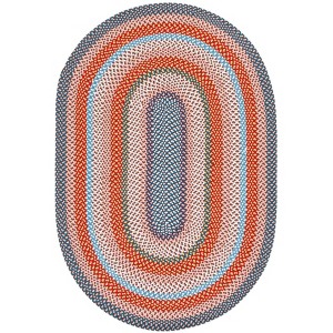 Braided BRA270 Hand Woven UV Resistant, Stain Resistant, Non-Shedding Machine Washable Indoor Rugs - Safavieh - 1 of 3