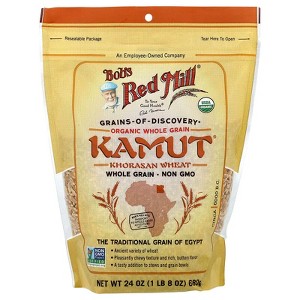 Bob's Red Mill Organic Whole Grain Kamut Berries 24 oz - 1 of 2