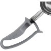 Zeroll Universal Standard Length EZ Disher Food Portion Control Scoop Hand  2 3/4-Inch, Gray - 2 of 4