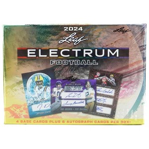 2024 Leaf Electrum Football Hobby Box - 1 of 3
