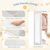 Arceso Kids Dress Up Storage with Flower Mirror, Open Hanging Closet Wardrobe for Children, Kids Armoire & Costume Organizer for Bedroom Playroom - 4 of 4