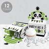 Big Dot of Happiness Party Like a Panda Bear - Treat Box Party Favors - Baby Shower or Birthday Party Goodie Gable Boxes - Set of 12 - 3 of 4