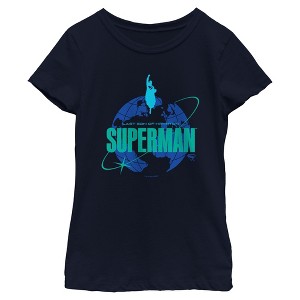 Girls Superman Retro Last Son of Krypton T Shirt - 1 of 4