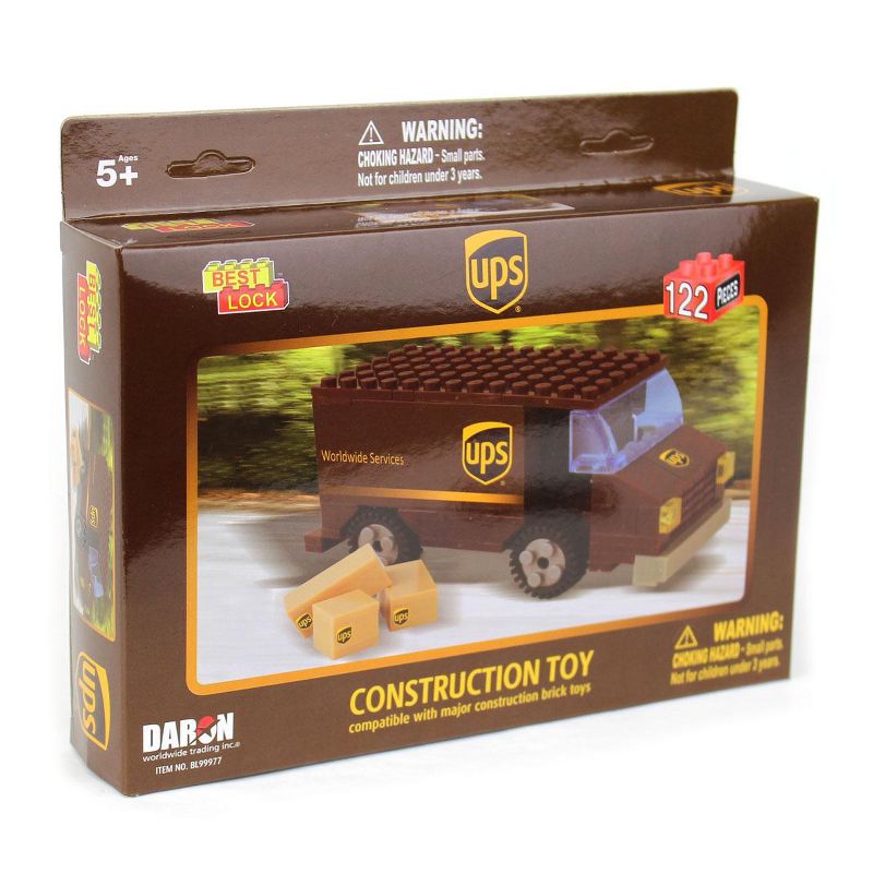 UPS 122 Piece Package Car Construction Toy, 2 of 3
