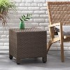 Christopher Knight Home Puerta Outdoor Wicker Cube Side Table - 2 of 4