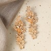 SOHI Women's Flora Drop Earrings - 2 of 3
