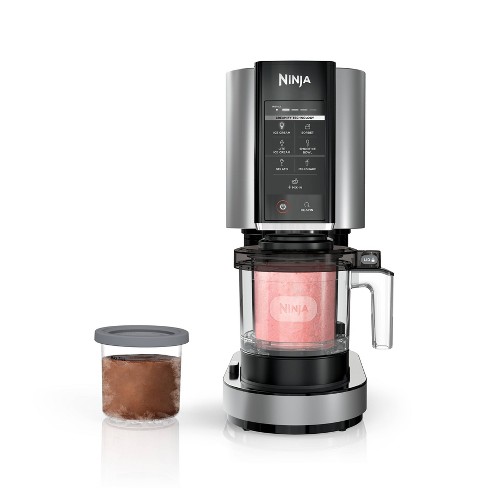 Ninja 0.5qt Creami Stainless Steel Ice Cream, Gelato And Sorbet Maker, 7  One-touch Programs Nc301 : Target