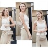 Shoulder Bags Crossbody Bag Purses Handbags Crystals Rhinestone Evening Bag for Women Clutch Purse - 2 of 4