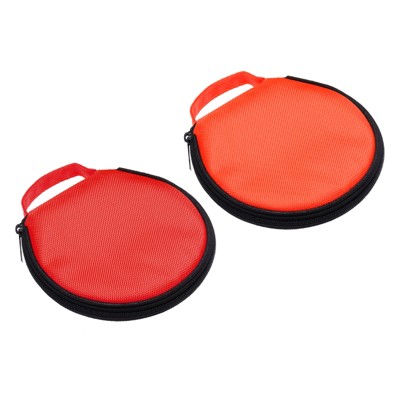 Unique Bargains Waterproof Portable CD Storage Cases 2 Pcs