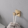 OUTSUPPLY 4 Piece Rust Proof Bathroom Hardware Set, Modern Safety Design, Effortless Installation - 2 of 4