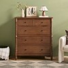 Walker Edison Easy Assembly Solid Wood 5 Drawer Spindle Chest - 4 of 4