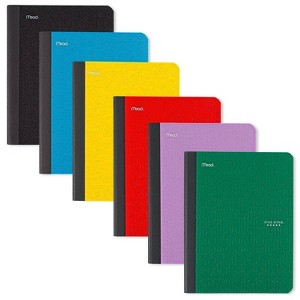 Five Star 80pg Wide Ruled Composition Notebook 9.75"x7.5": Flexible Cover, Acid-Free, Rounded Corners, Adult Stationery - 1 of 4
