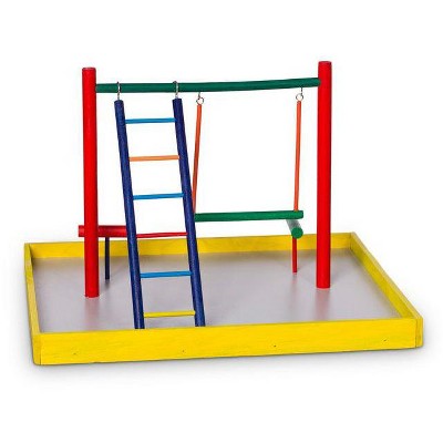 Prevue Pet Products Playpen Wood Tabletop Cockatiel Dlx 19x14.5