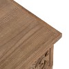 Kate and Laurel Cassetta Wood Side Table - image 3 of 4