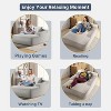 Runesay Plush Corduroy Cloud Couch, Fluffy Oversized Sofa Bed - 4 of 4