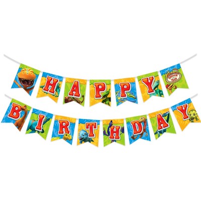 Treasures Gifted Dinosaur Train Birthday Banner - Dinosaur Train Party Supplies