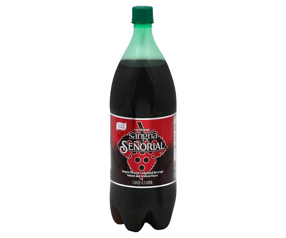 Sangria Senorial Sparkling Soda 1.5 L Bottle