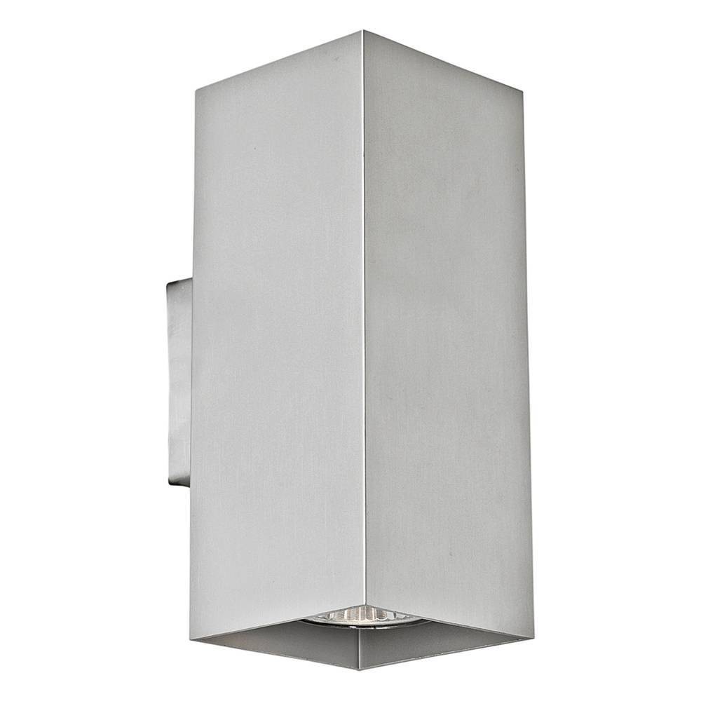 2-Light Madras Wall Light Aluminum - EGLO: Vintage Design, ETL Listed, Adjustable Head Tilt, Steel Body