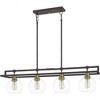 Quoizel Lighting Dobbs 4 - Light Island Pendant Light in  Old Bronze - 2 of 4