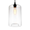 CWI Lighting Glass 1 Light Down Mini Pendant With Clear Finish - 3 of 4