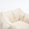 NicBex Memory Foam Bean Bag Sofa with Ultra Plush & Tufted, Cozy Chair Single/2 Seat Sofa for Dorm, Apartment or Living Room - 4 of 4