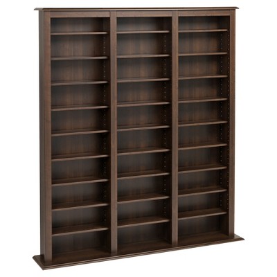 Jackson Media Storage Rack Espresso - Prepac